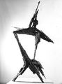 Achilleas Aperghis, Facing, 1959, iron, height 115 cm